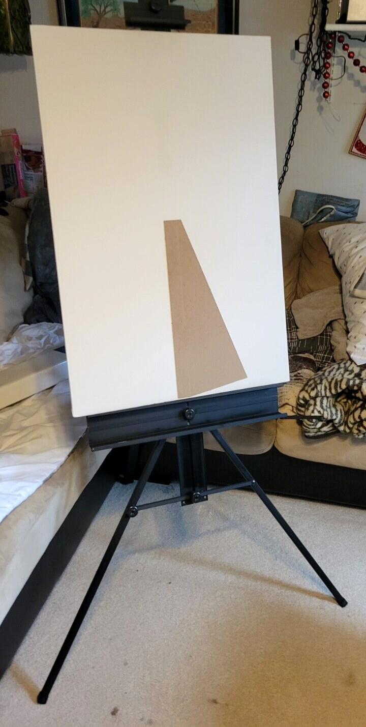 ART ALTERNATIVES TAHOE ALUMINUM STUDIO ART EASEL 🎨 ADJUSTABLE FOLDING BLACK NEW