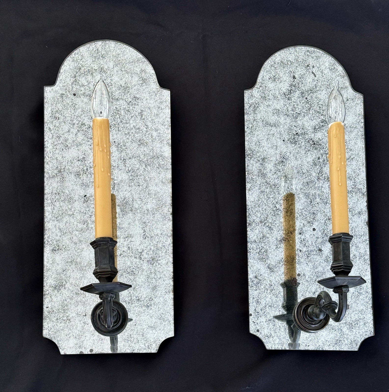 PAIR EF Chapman Visual Comfort Kensington Wall Sconce Mirror - 2 Pair Available