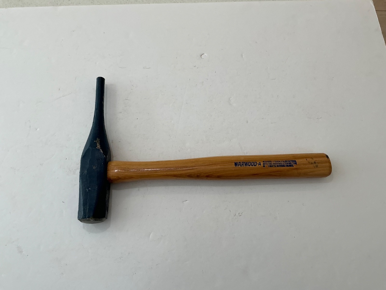 NOS WARWOOD-A tool USA backing out / blacksmith hammer with 1/2" punch