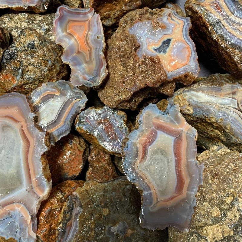 1970s Malawi Classic Agate (Price per pound)