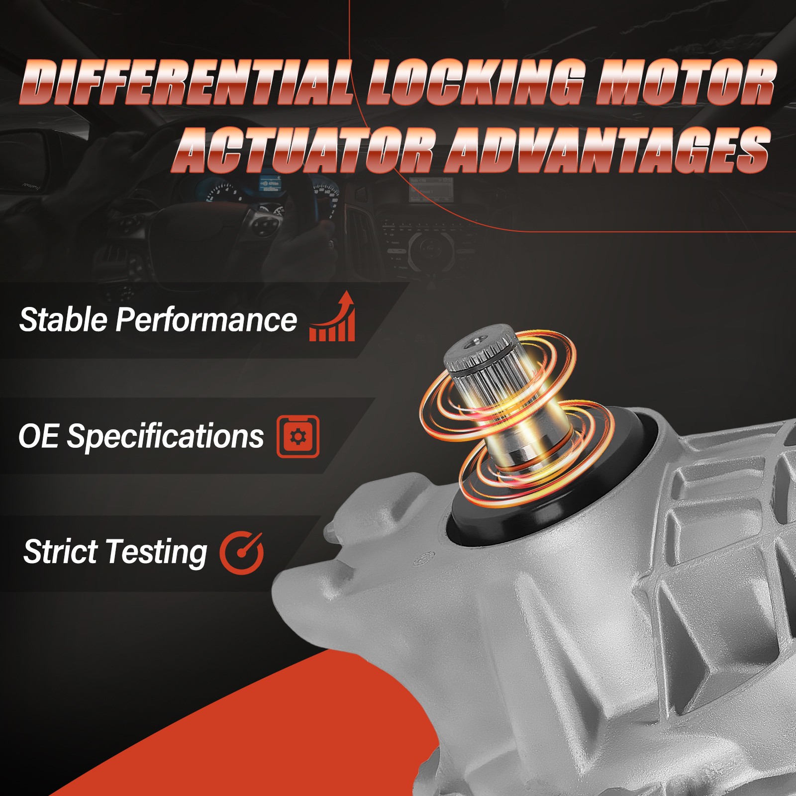 For Jeep Cherokee Rear Axle Differential Carrier Assembly 3.73 Ratio 2019-2022