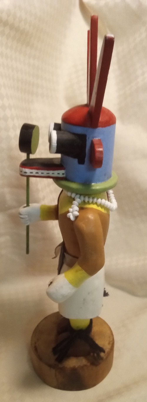 SIGNED Elna F. Wilson Kachina Doll - AUTHENTIC Native American Pueblo Art - 1994