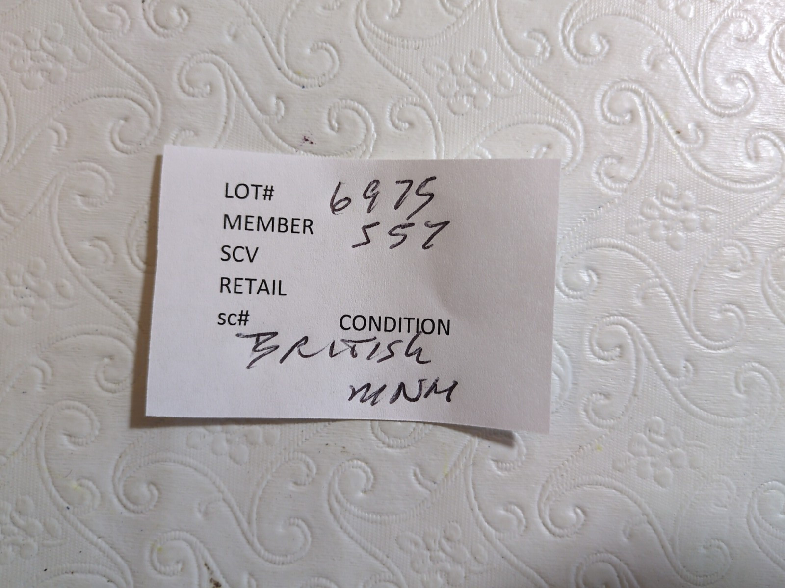 APC 6975 British MNH St Helena