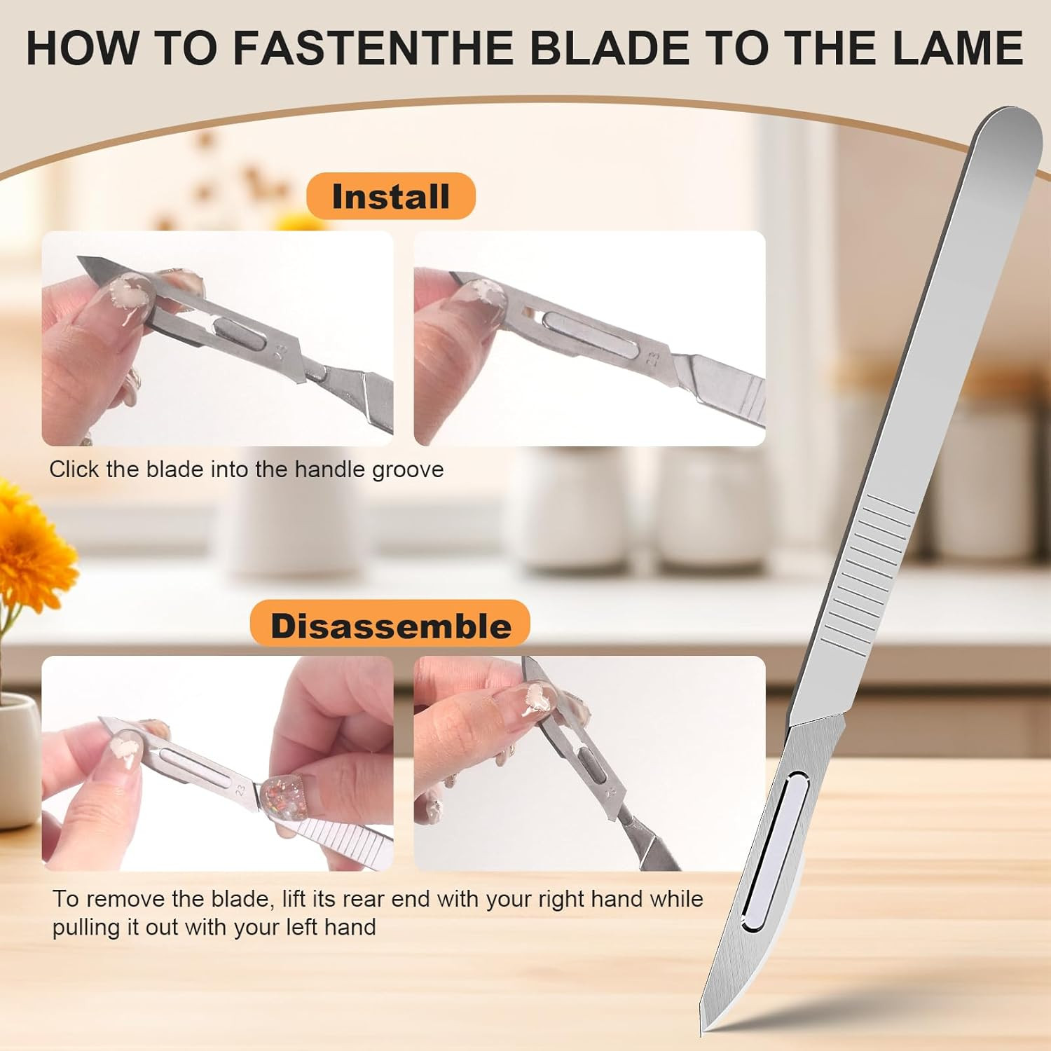 Bread Lame & Sourdough Scoring Tool - Professional Bread Scoring Tool with 10 Ul