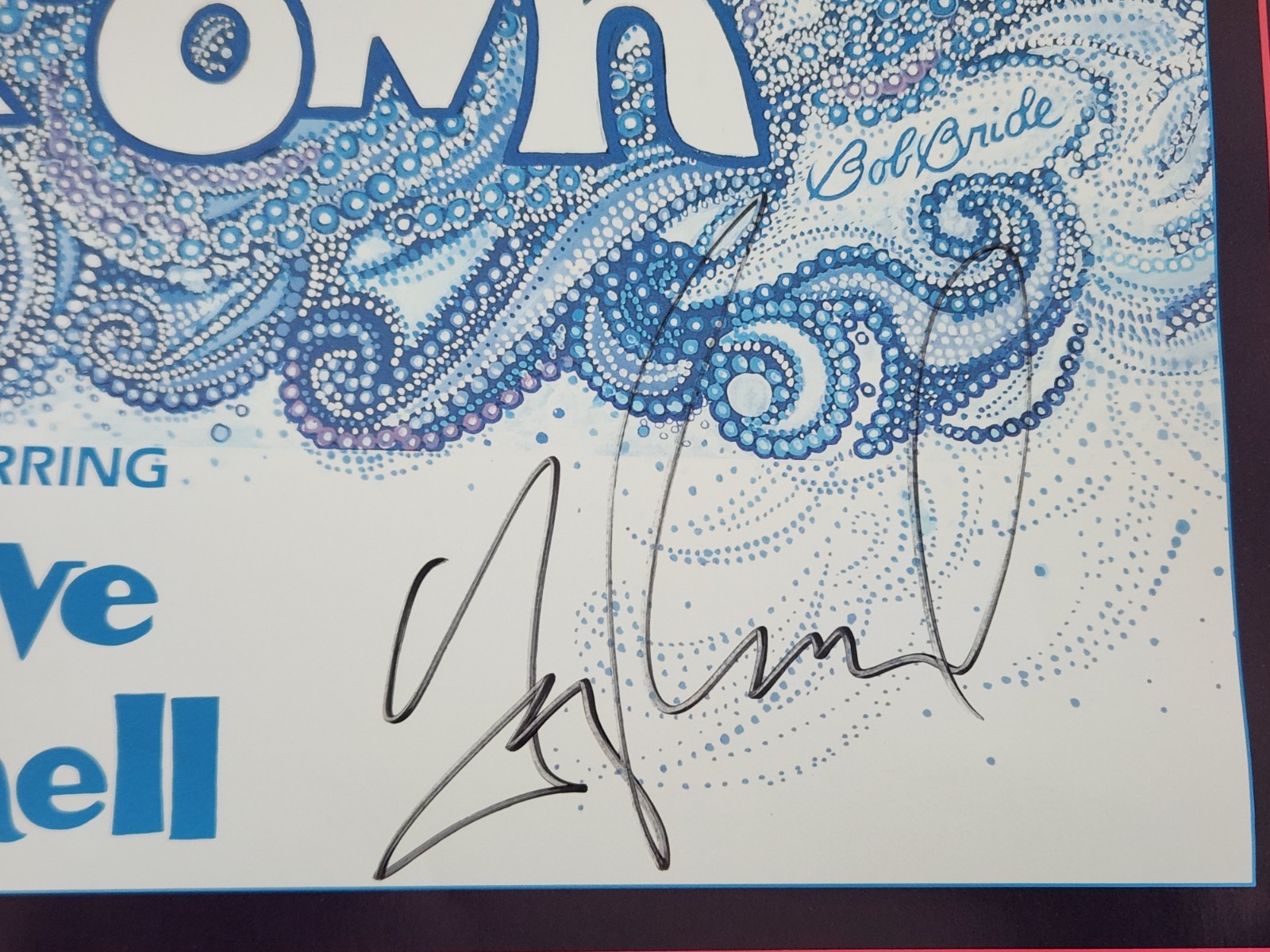 The Unsinkable Molly Brown 24 x 18 Poster Signed Debbie Reynolds Harve Presnell