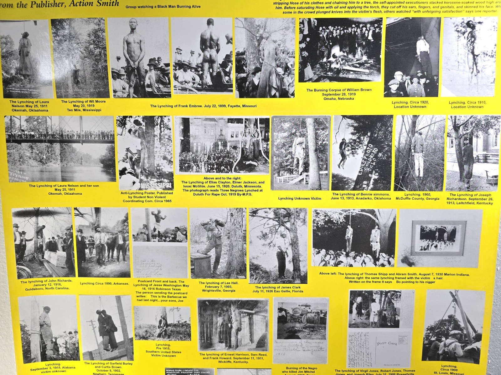 Black History Poster, African-American History 2003 Printing Brooklyn