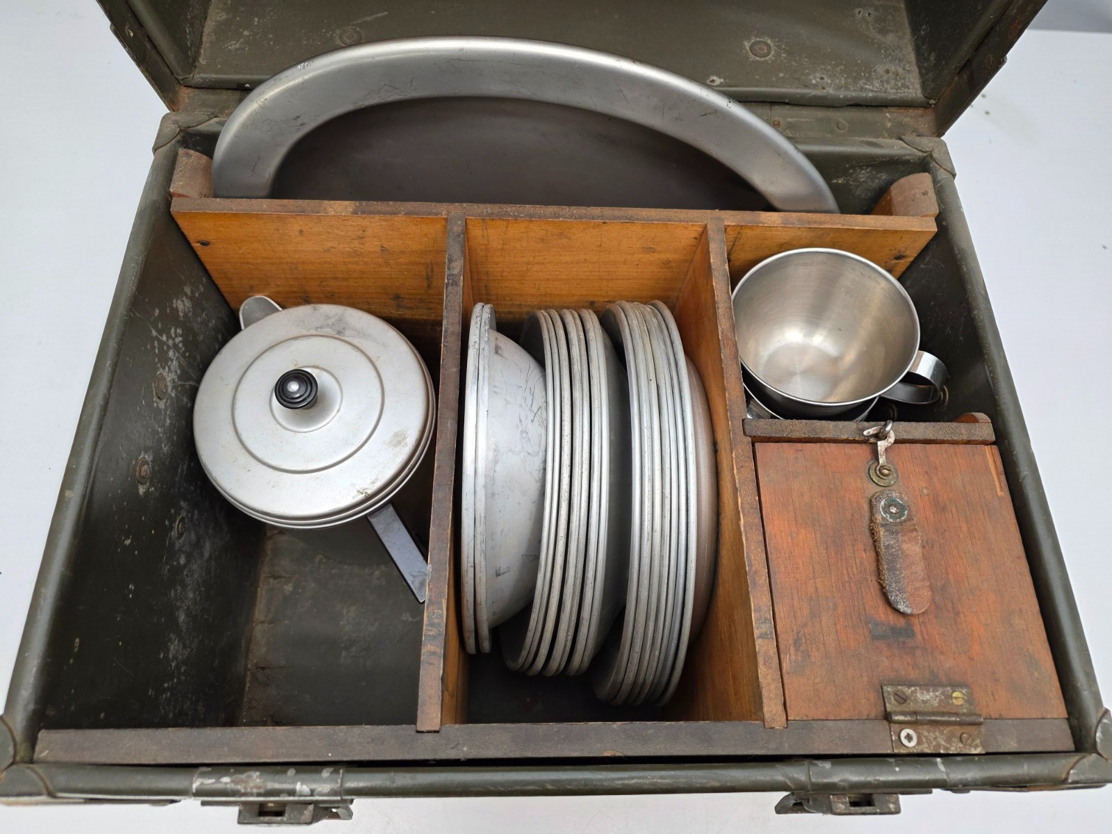 Vintage US Army Officers Mess Kit - Korean War Era 1950s