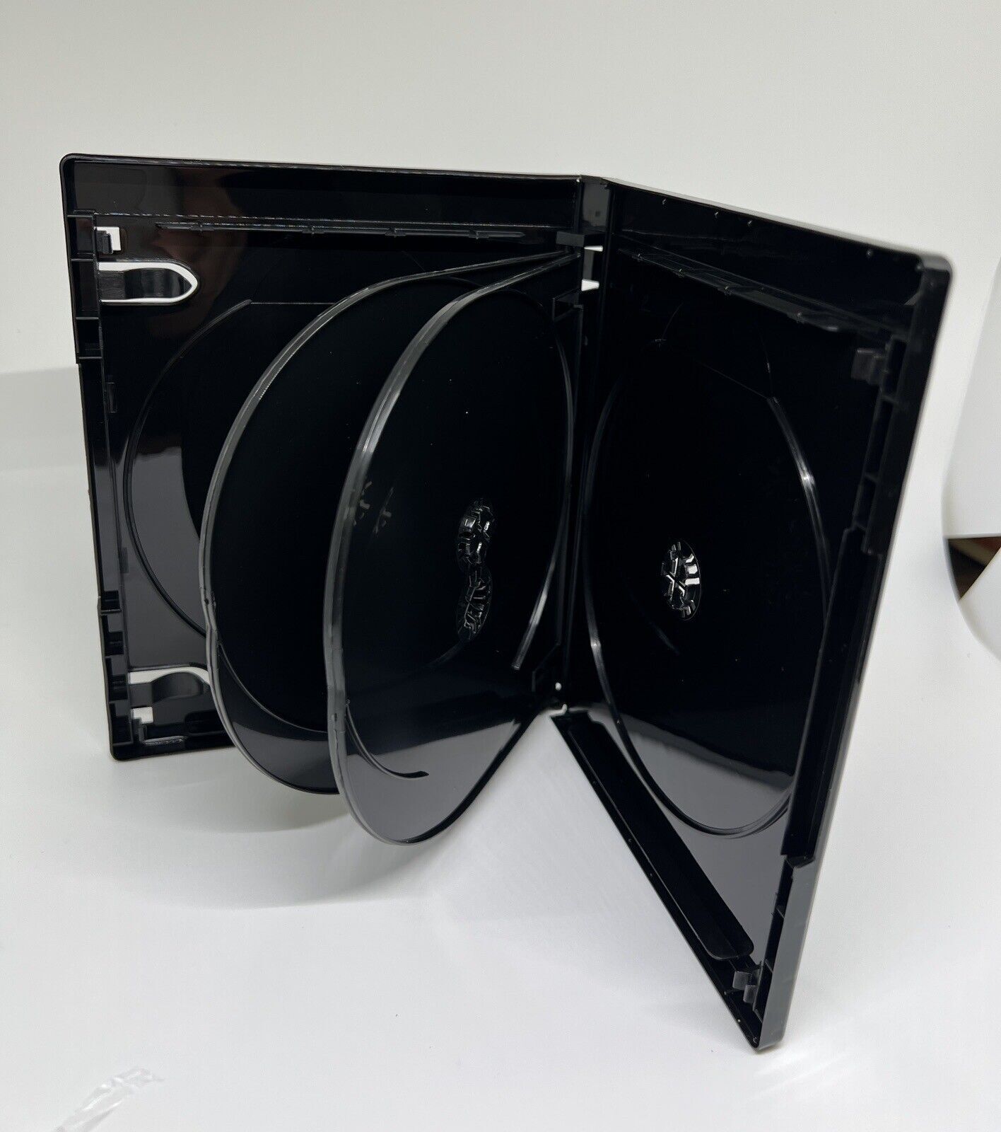 NEW 15mm 4K ULTRA HD BLACK 5-DISC CASE, BOOKLET CLIP, SLEEVE, PS5-15MM UHD(Z44F)