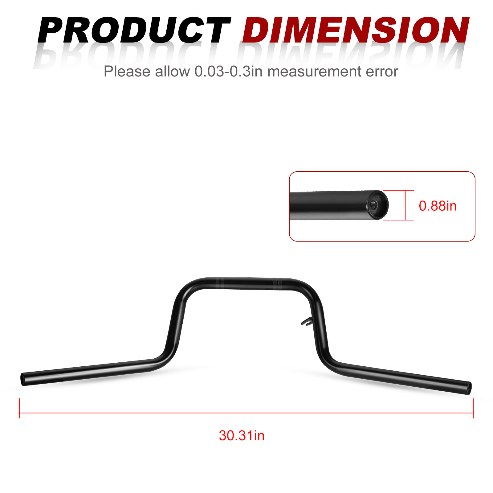 Handlebar 53100-HN7-900 For Honda Rancher 350 TRX350FM TRX350FE 4X4 2004-2006