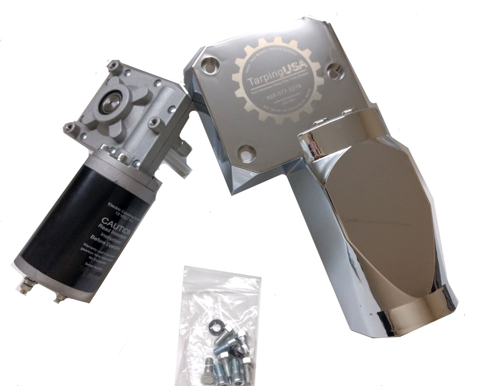 * Dump Truck 4-spring Complete Aluminum Flip Tarp Kit WITH TARP! Up To 20' Bed *