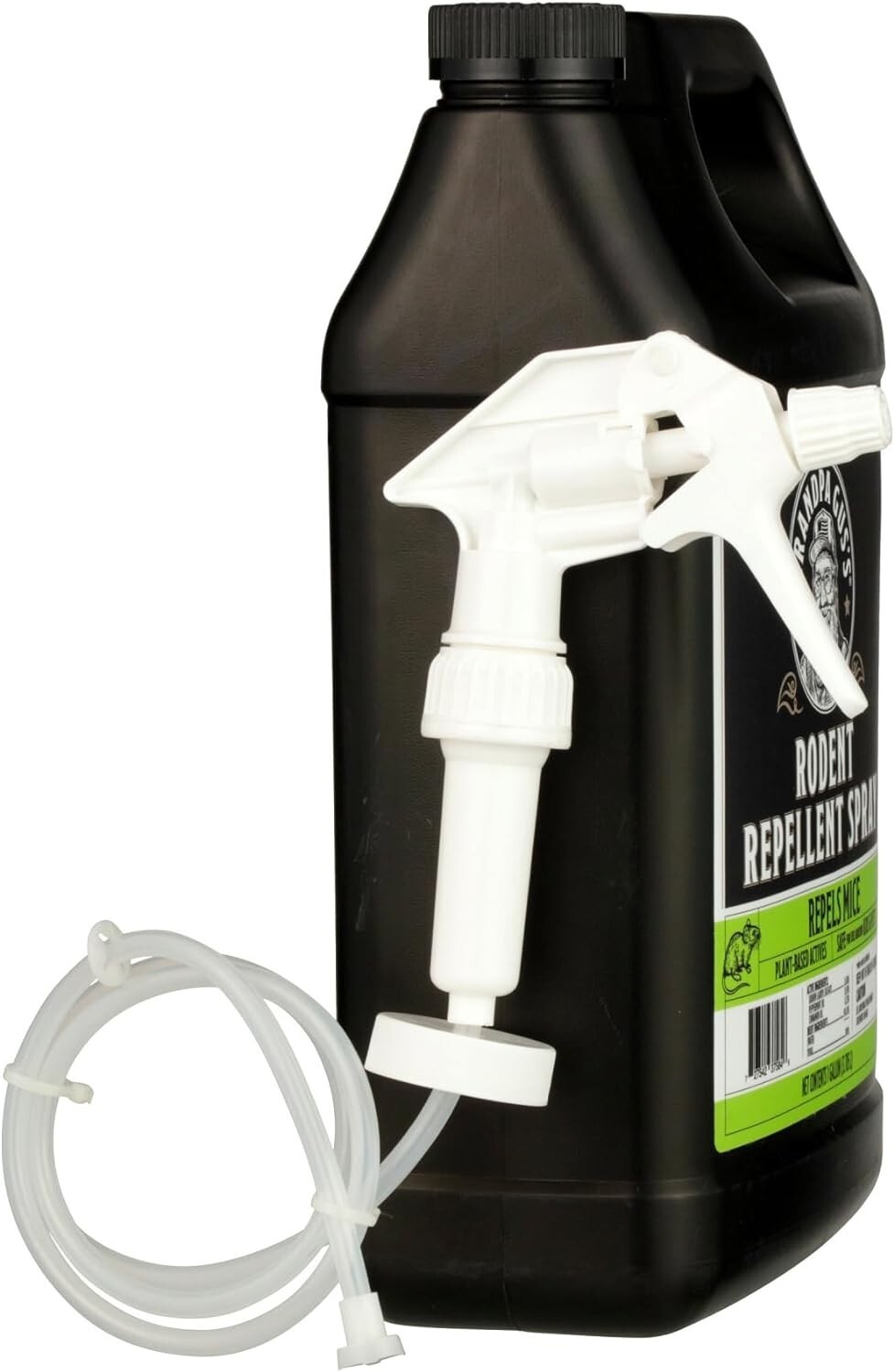 GRANDPA GUS'S Mouse Rodent Repellent, Peppermint & Cinnamon Oil Formula, 1 gal.