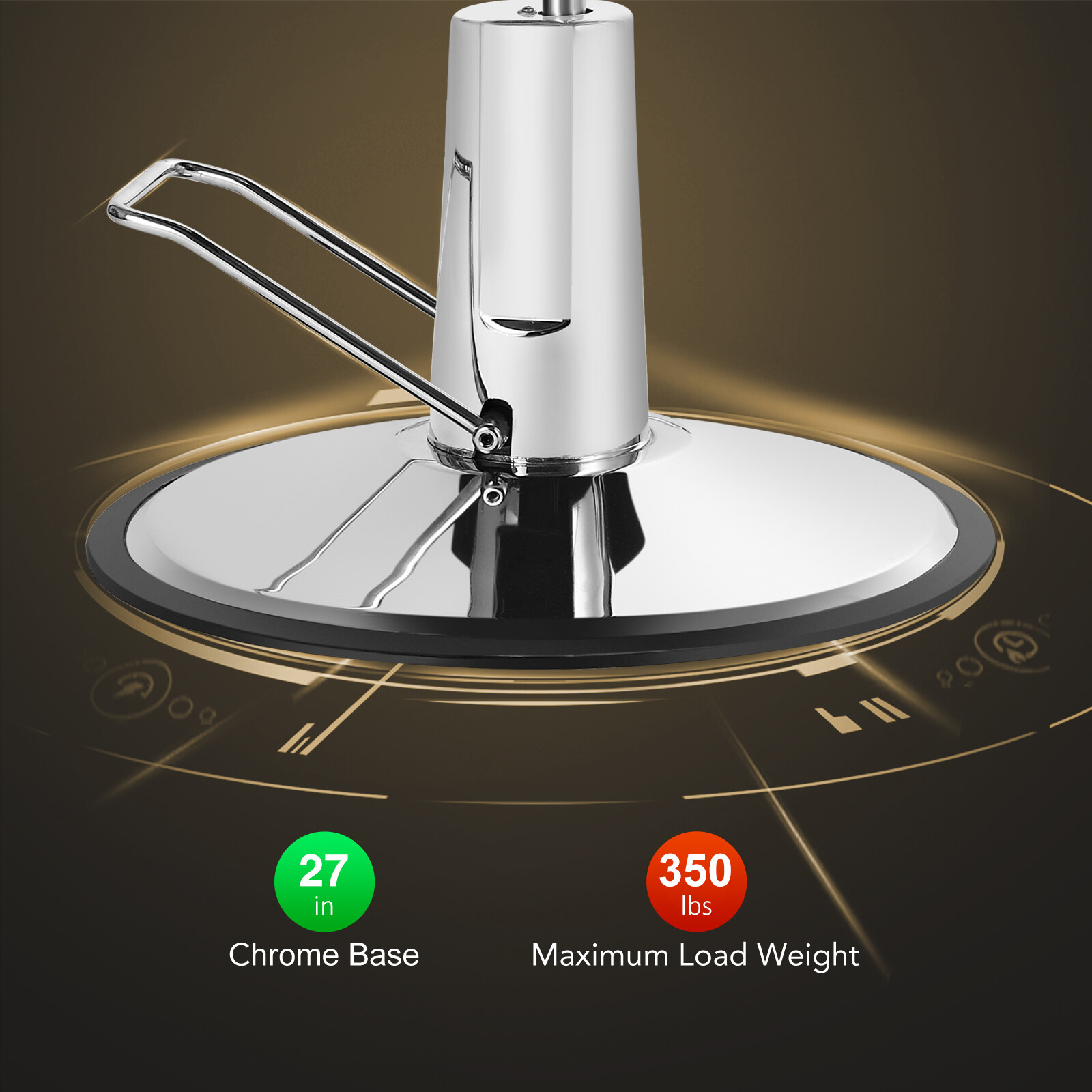 All Purpose Recline Hydraulic Barber Chair Salon Spa Beauty Equipment Heavy Duty