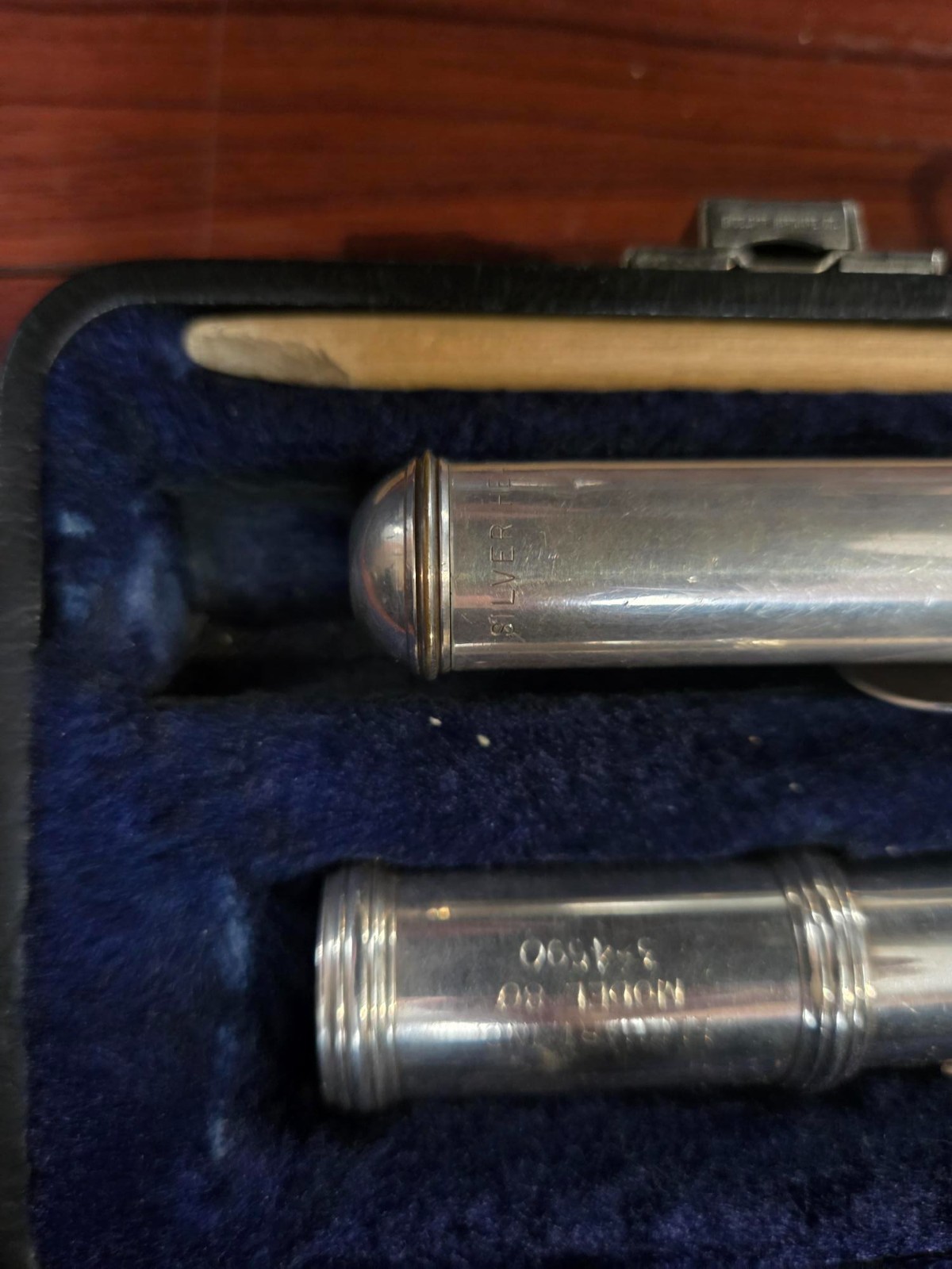 Armstrong Model 80 Sterling Silver Open Hole Flute – USA – Case – Vintage