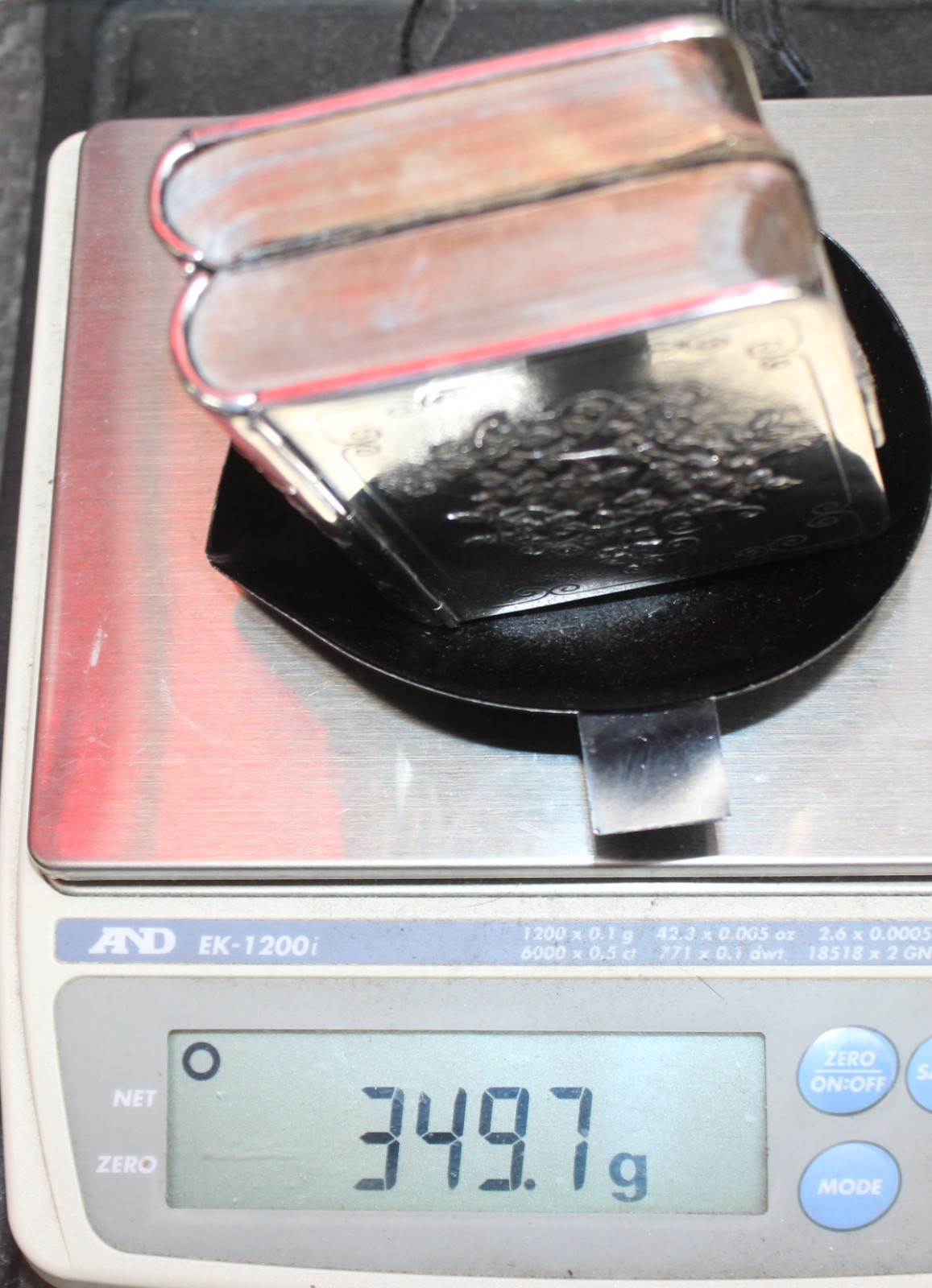 Vtg Sterling Silver .925 Cover Book Of Common Prayer 1892 & Hymns