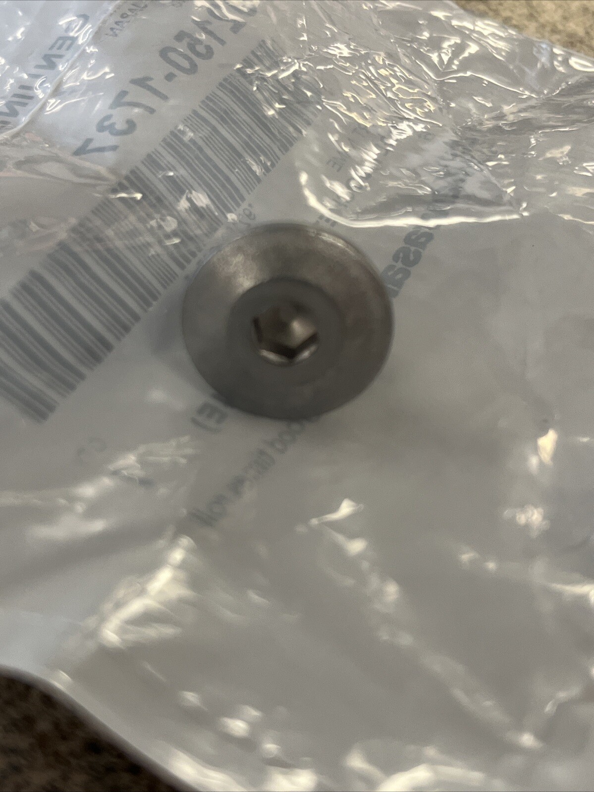 KAWASAKI OEM GENUINE KICK START LEVER BOLT 92150-1737 KX65 KX85 KX100 KX112