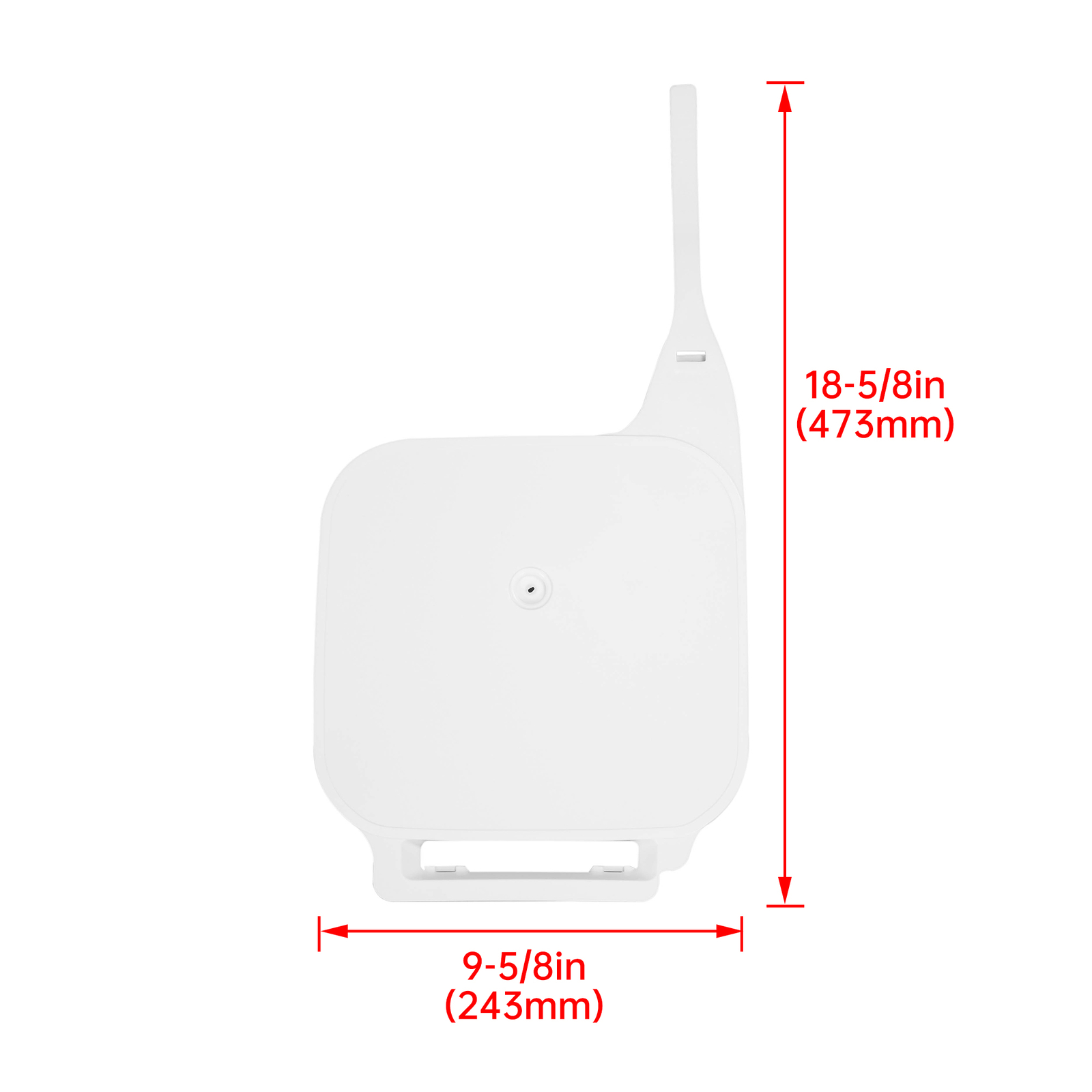 White Front Number Plate For Honda XR80R XR100R 1987-2000 XR70R 1997-2000