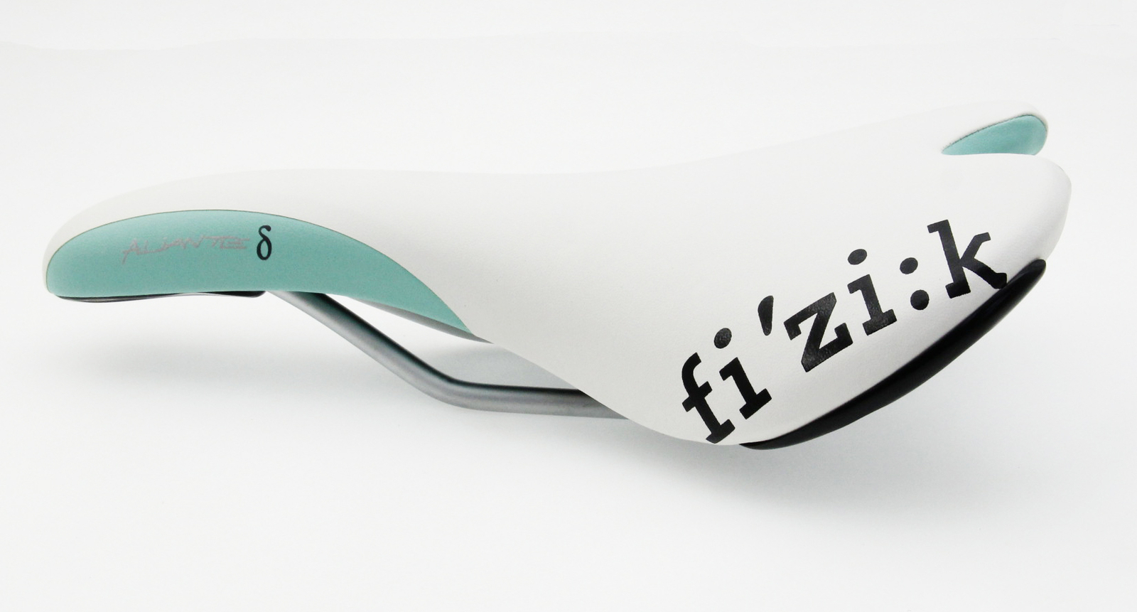 Fizik Aliante Road MTB eBike Cycle Saddle Manganese-rails Seat White&Tiffany