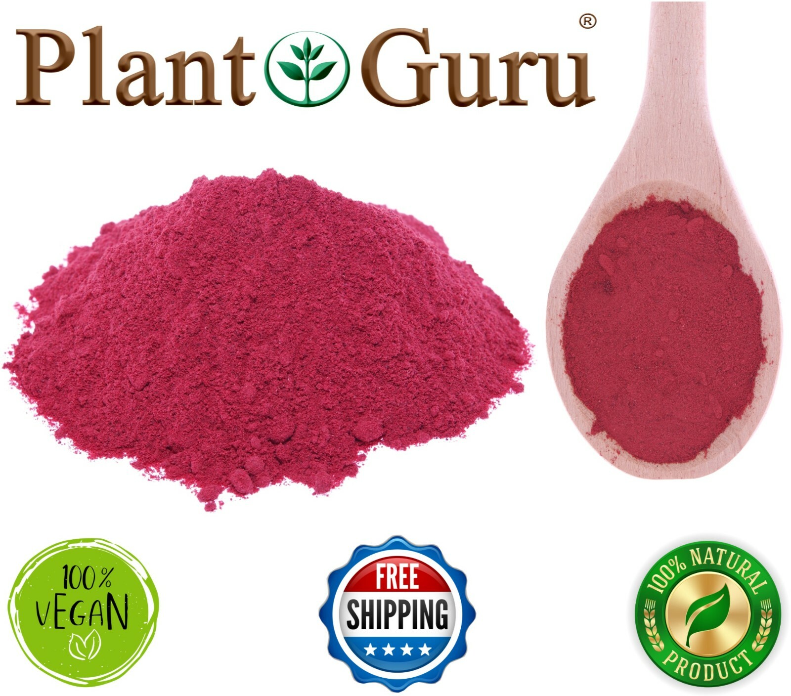 Red Beet Root Powder Beta Vulgaris Non-GMO Nitric Oxide Extract Super Food Juice