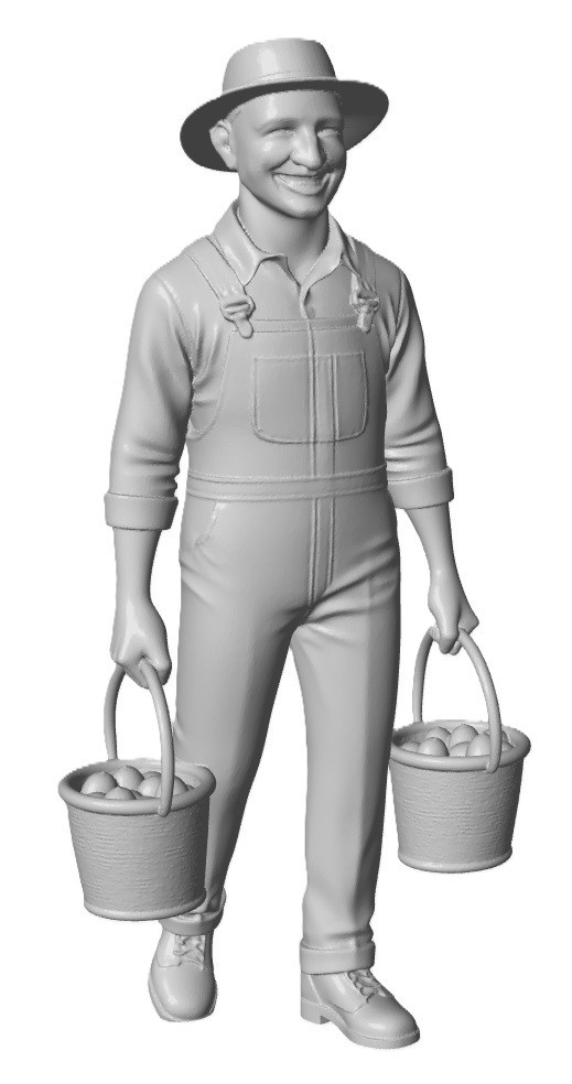 THE LATEST O SCALE EVERYDAY FIGURES (BATCH E) 1/48 RESIN