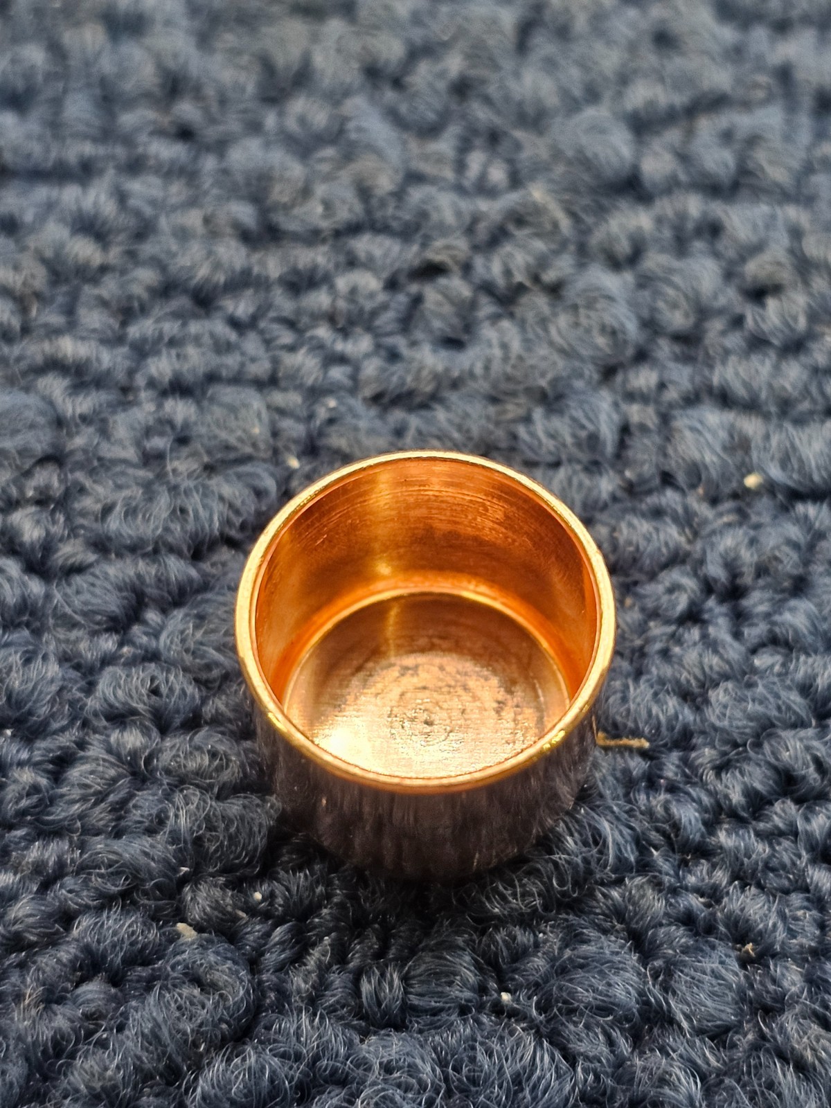 (QTY 25) 2515408989800: 1/2" x 5/8" Wrot Copper Tube End Cap Fits JMF