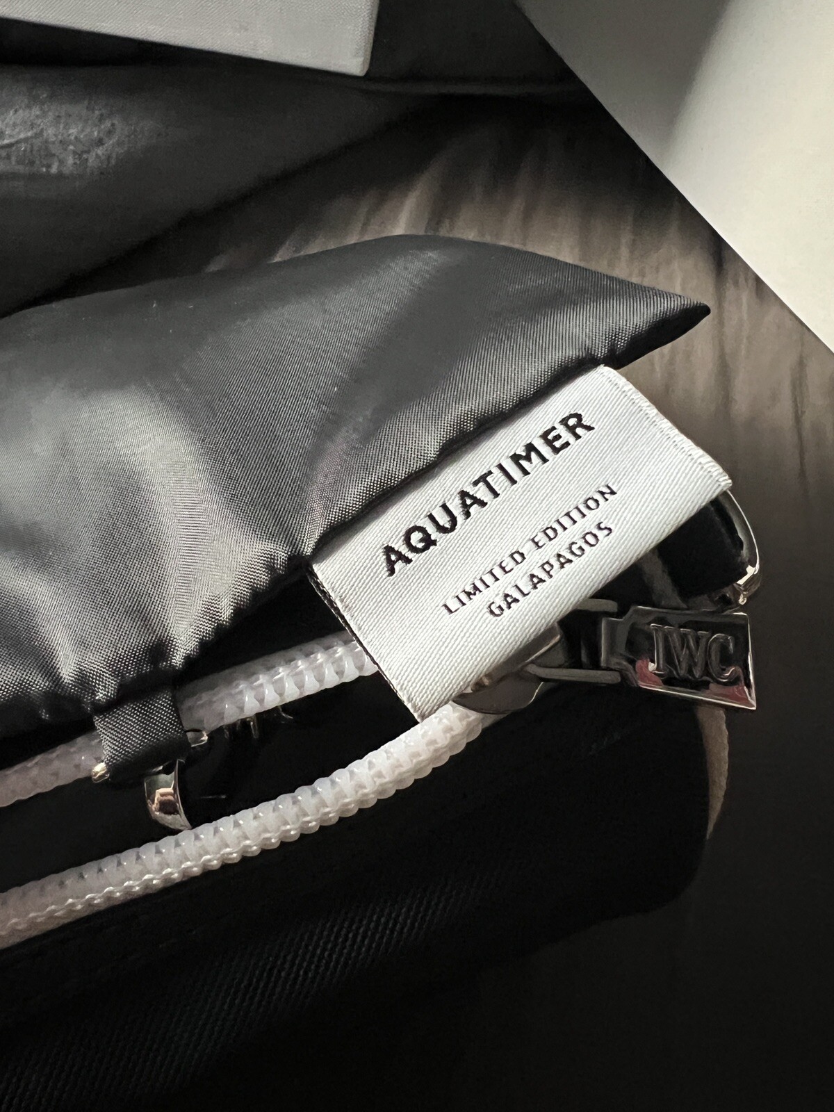 IWC Aquatimer Unisex Blue Dopp / Toiletries Kit VIP Item RARE Collector's NEW!