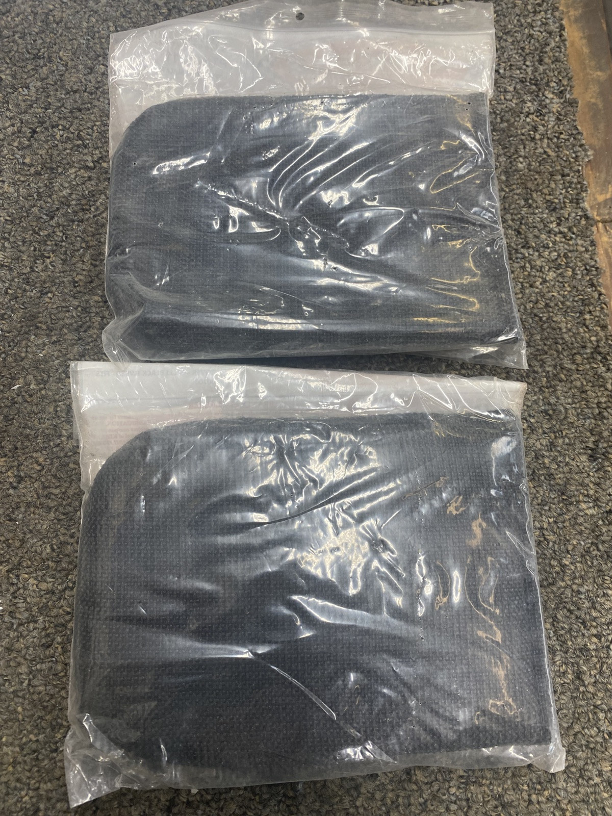 KIRKEY 00111 RIGHT HEAD SUPPORT COVER BLACK SET OF 2 PCS