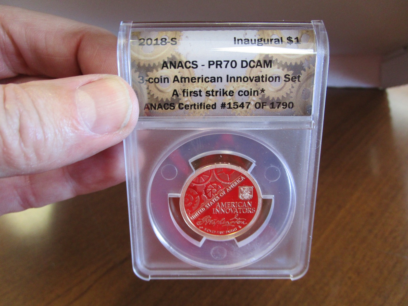 2018-2025 United States Innovation Proof Dollars 26 Different ANACS PR70DCAM