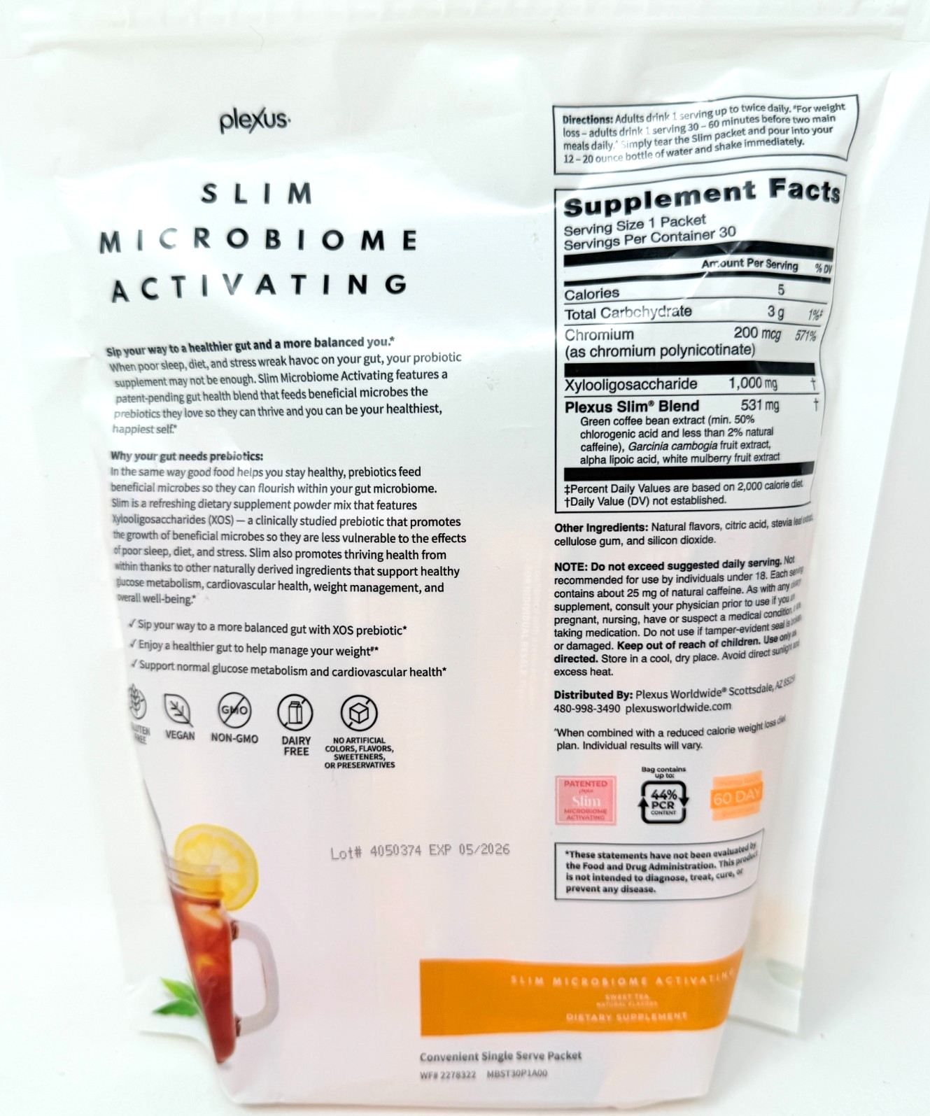 Plexus Slim Microbiome Activating Gut Health Series 30 Packets CHOOSE FLAVOR