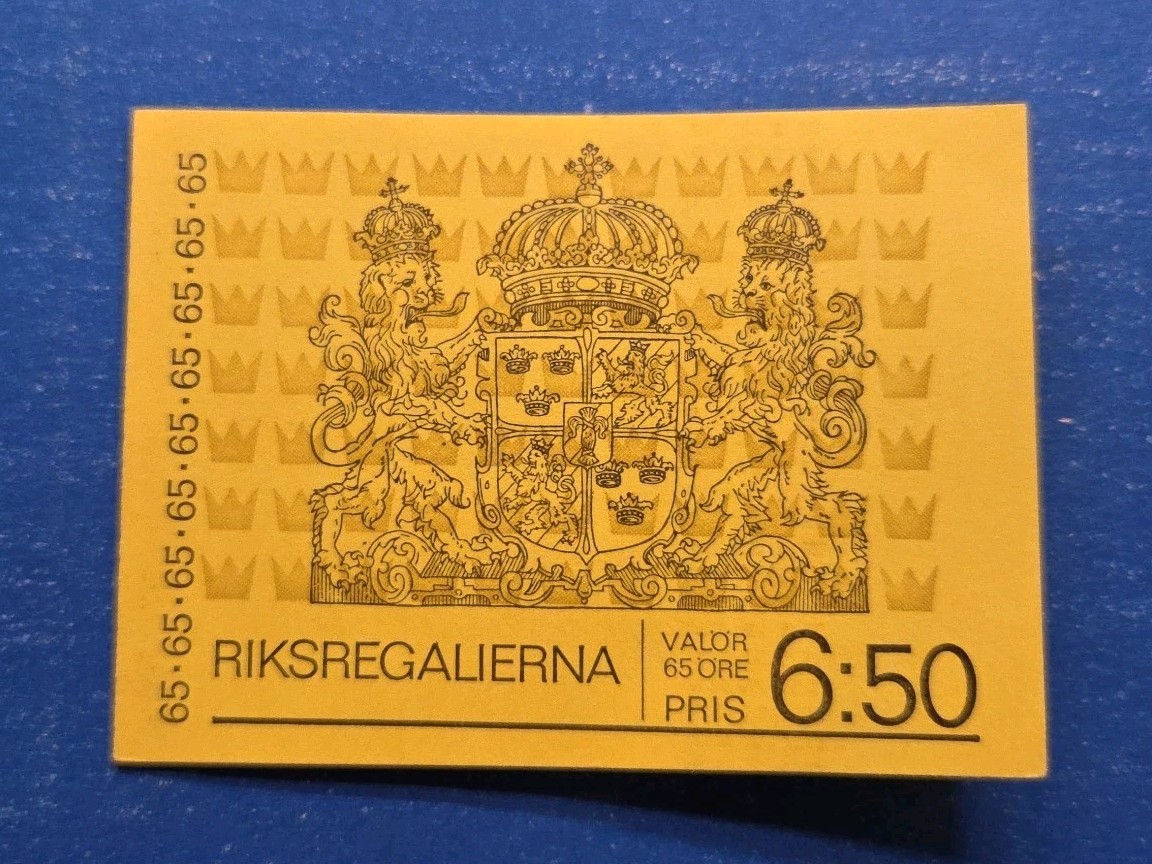 Sweden Stamp Booklet, Scott 903a MNH