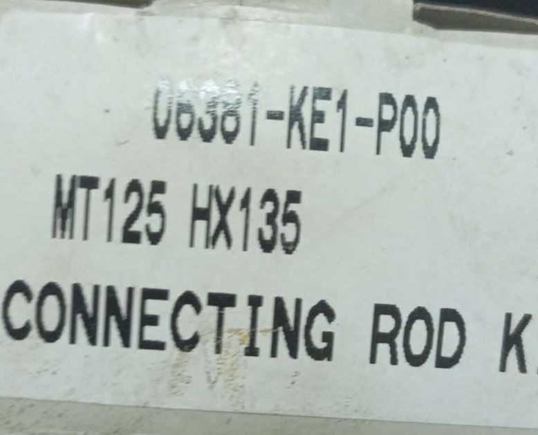FIT FOR HONDA MT125 MTX125 HX135 ROD CONNECTING NOS JP P/N 06381-KE1-P00