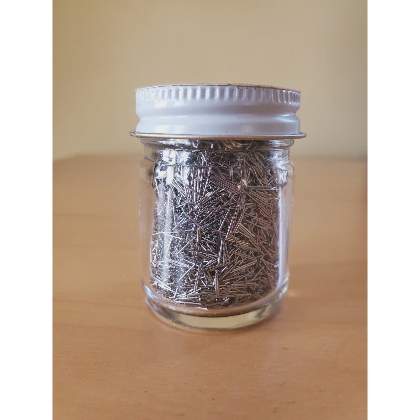 Stainless Steel Tumbling Media Pins 0.255in Magnetic Finishing Polishing 100g