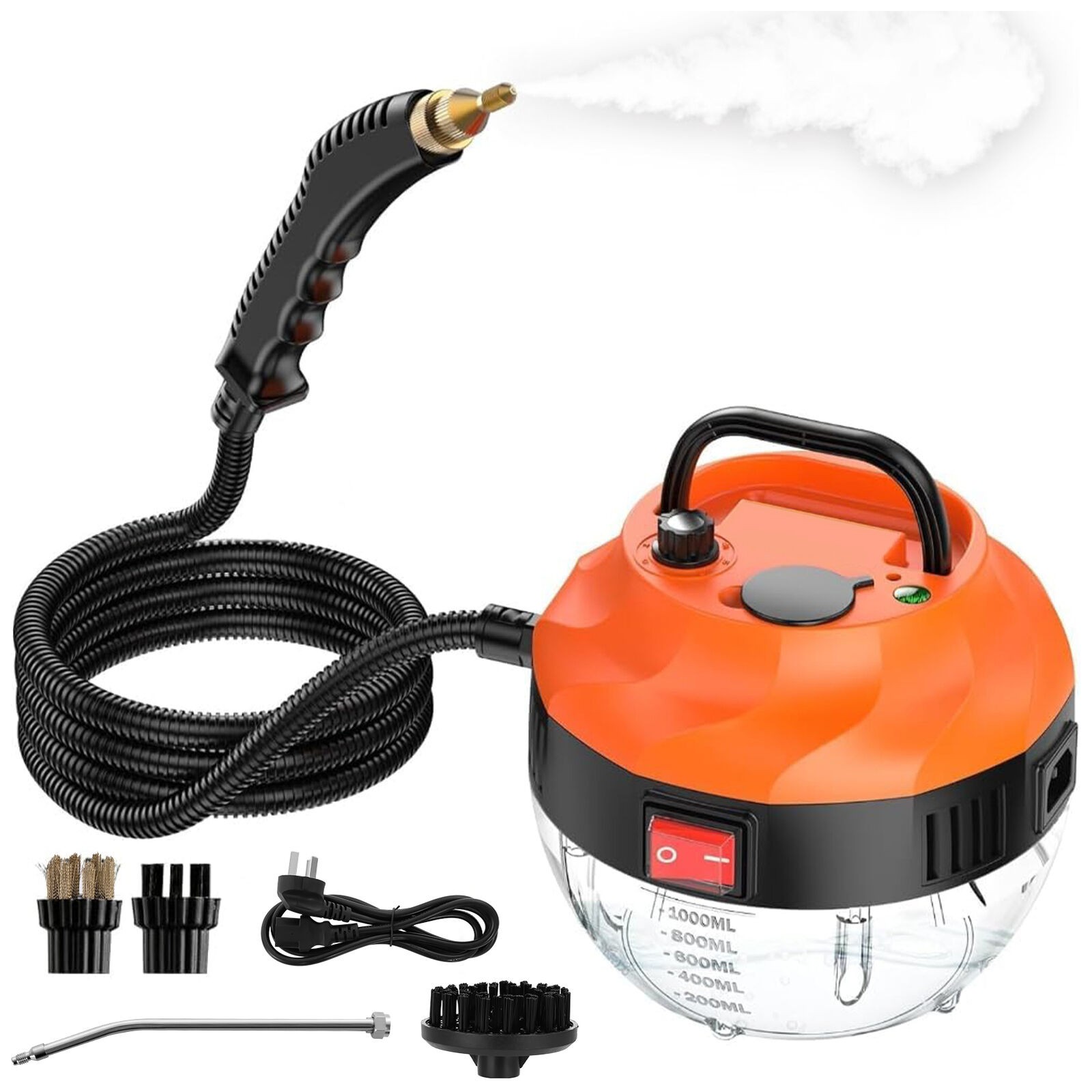 High Pressure Steam Cleaner 3800W Household Car Home High Temp Cleaning Machine
