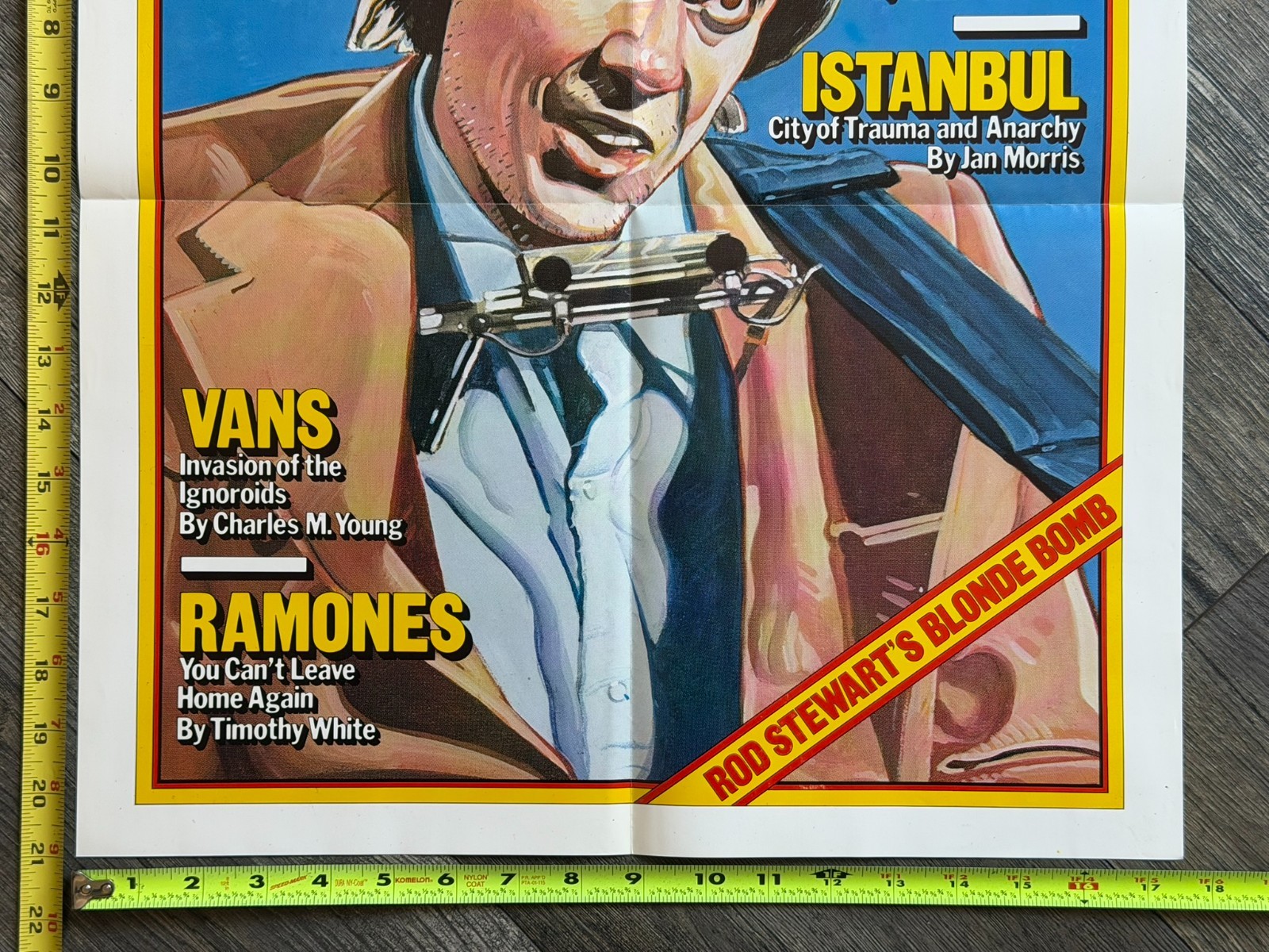 NEIL YOUNG Vintage Poster Rolling Stone Cover Promo Feb 8 1979 Singer Songwriter