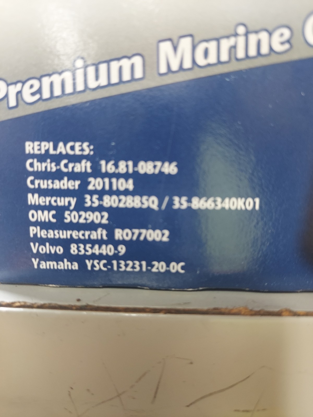 Sierra 18-7824-1 Premium Marine Oil Filter Mercury 802885Q 866340K01 OMC 502902