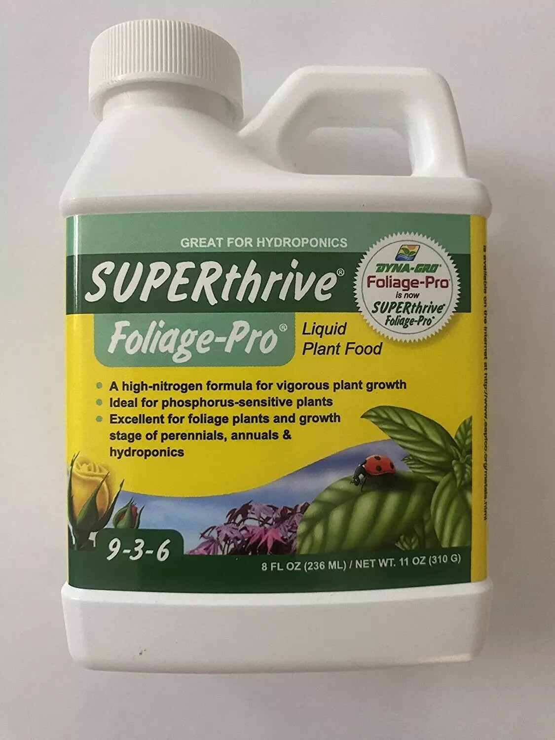Dyna-Gro/Superthrive Foliage-Pro 9-3-6 Liquid Plant Food 8oz