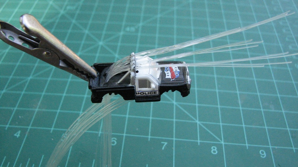 Fiber Optic Lighting Filament-50ft of each thickness: .25mm .50mm .75mm & 1.0mm