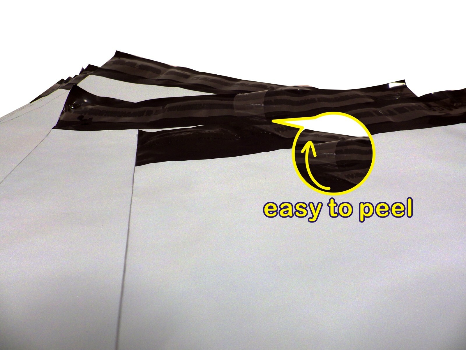 14.5X19 M7-500pcs WHITE POLY MAILERS SHIPPING ENVELOPES PLASTIC BAGS 500#M7