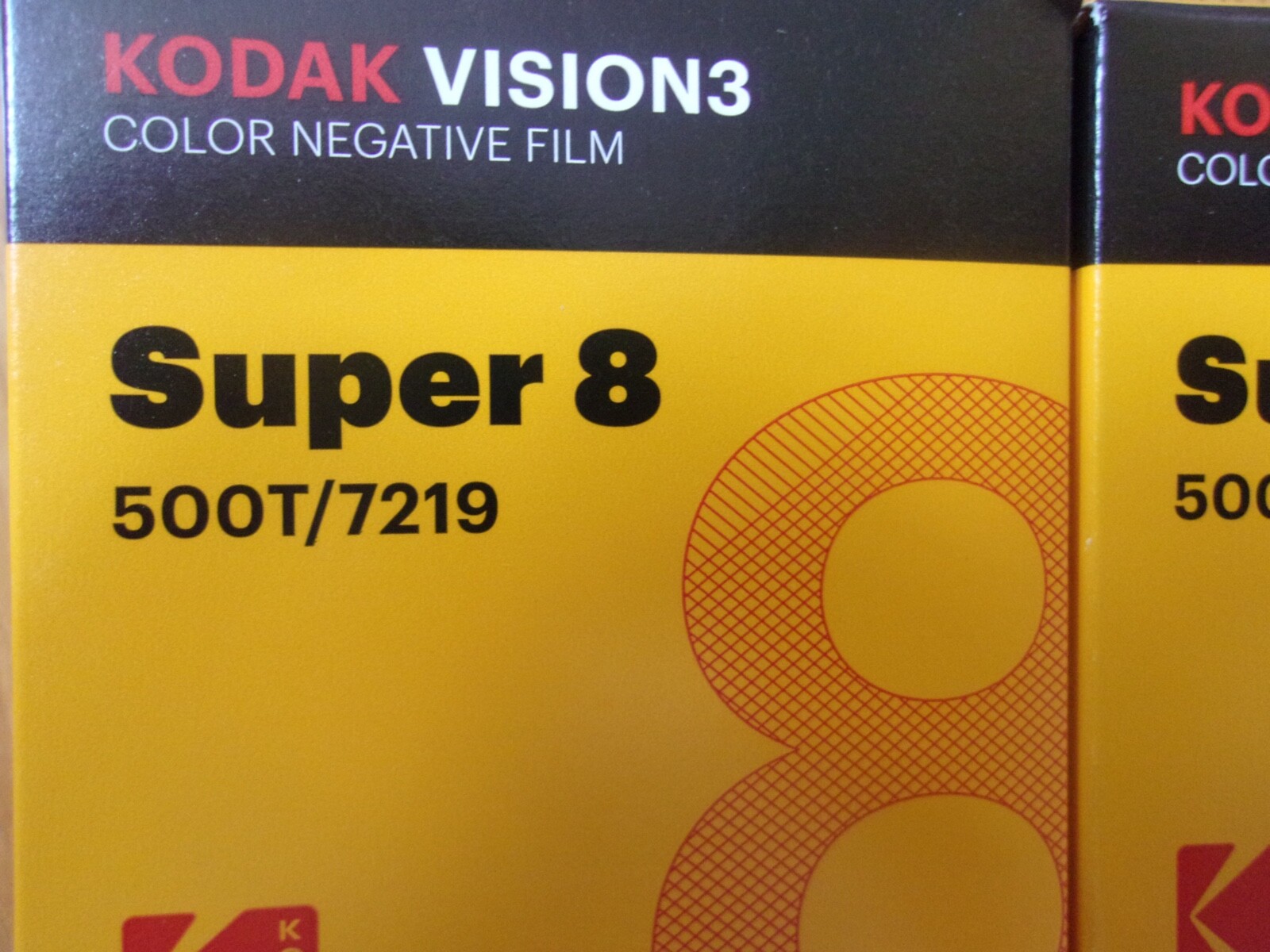 Kodak Vision 3 500T 7219 Super-8 Color Negative Film - NEW Fresh Kodak SEE VIDEO