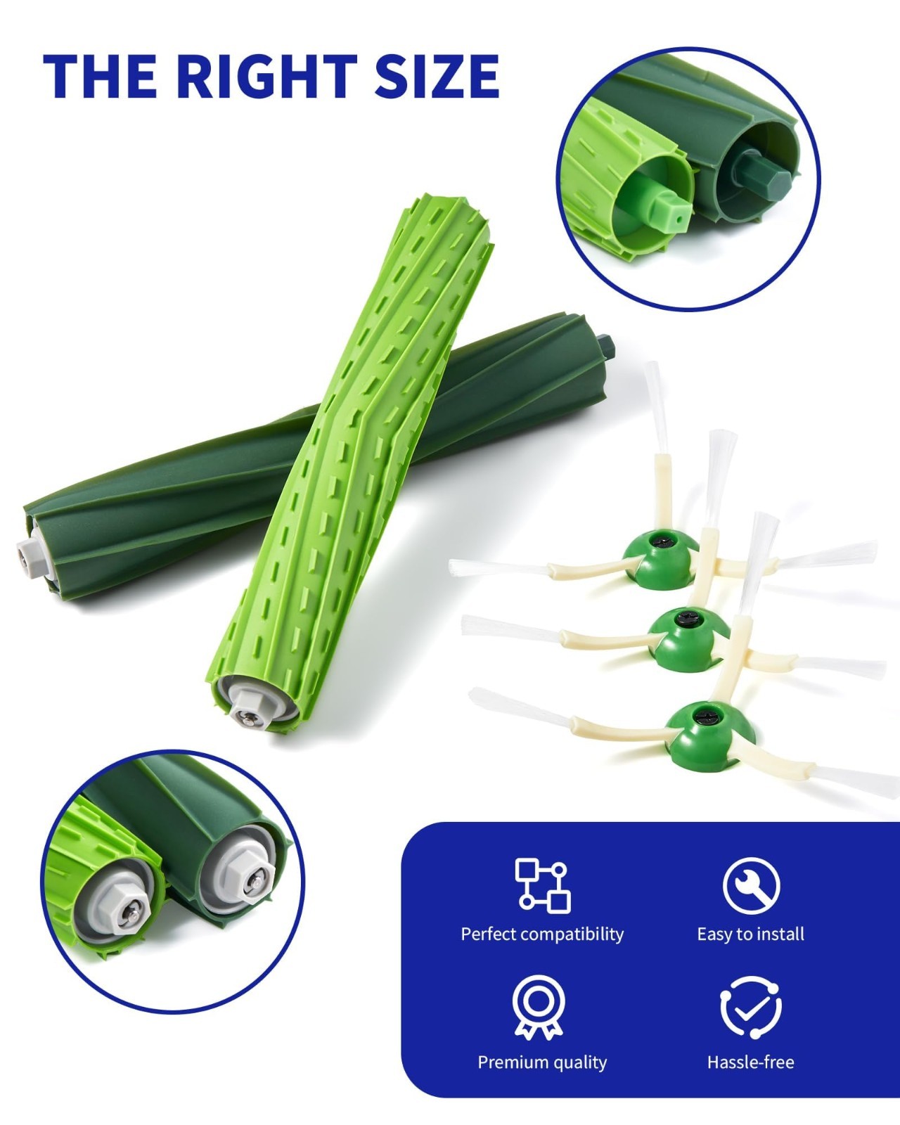 For iRobot Replacement Parts Roomba e5 e6 e7 i3 i4 i6 i7 i8/Plus e and i Series