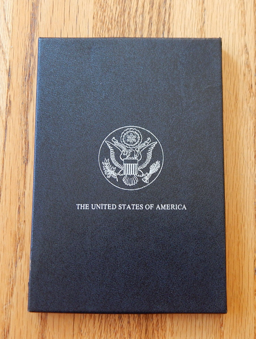 GSA Black Box & COA for 1884-CC Morgan Silver Dollar - Empty No Carson City Coin