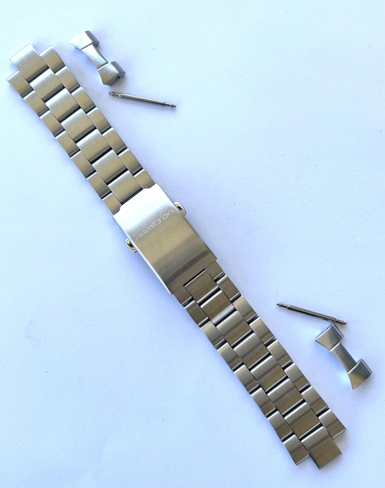 Original Hamilton Khaki Model: H644550 Metal Steel 20mm Watch Band Bracelet