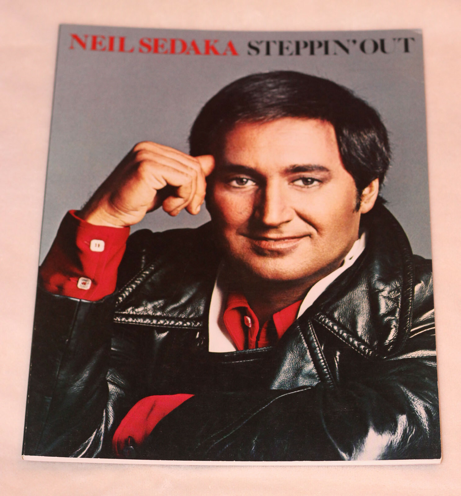 Neil Sedaka - Steppin' Out - 1976 sheet music song book songbook piano guitar