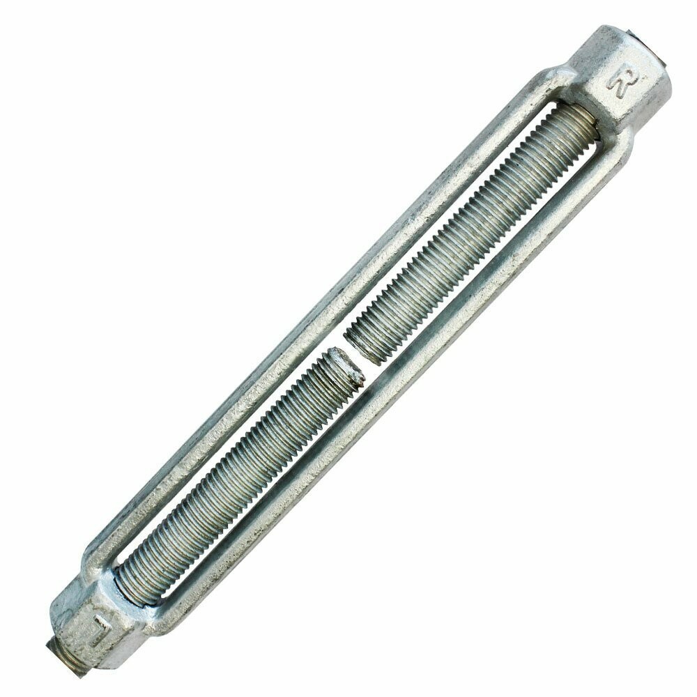 Marine Turnbuckle Jaw-Jaw 1/2"x 9" Pulley Galvanized Drop Forge Swivel Hoist Eye