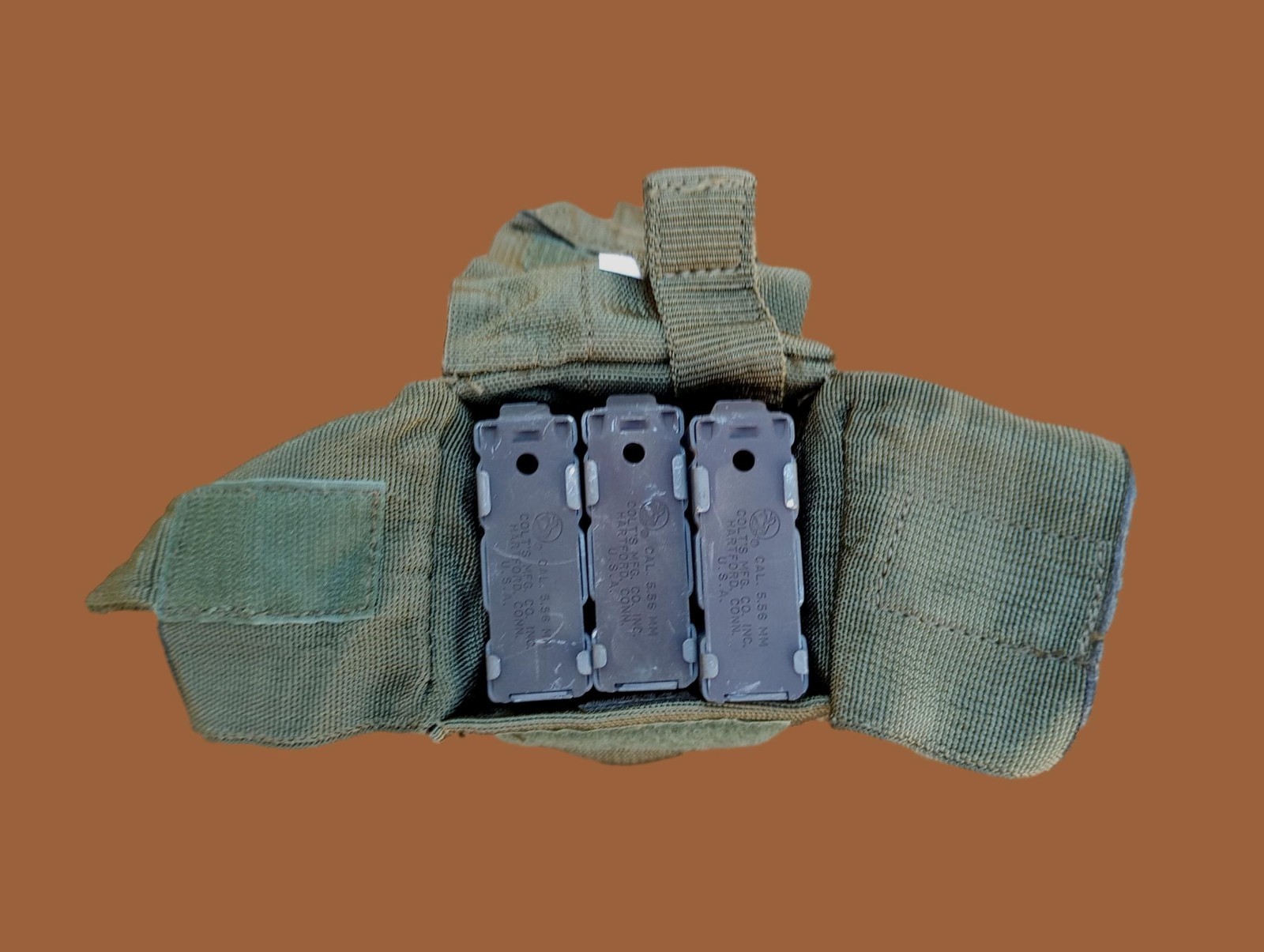 ALICE Gear 30rd Military Army Magazine Pouch OD Green Nylon