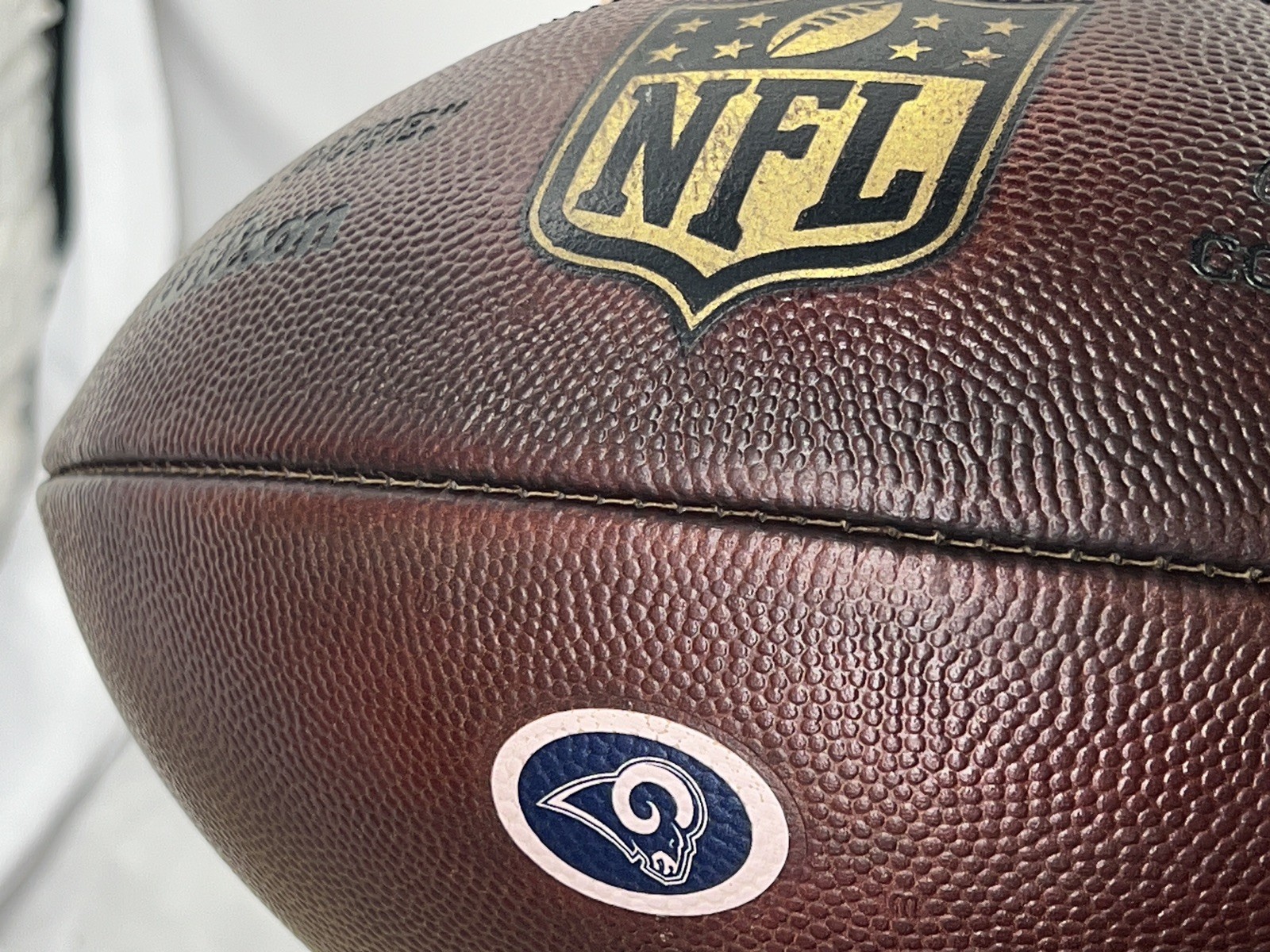 NFL "The Duke" Wilson Football - Game Ball 2x Rams - Game Prepped & Conditioned