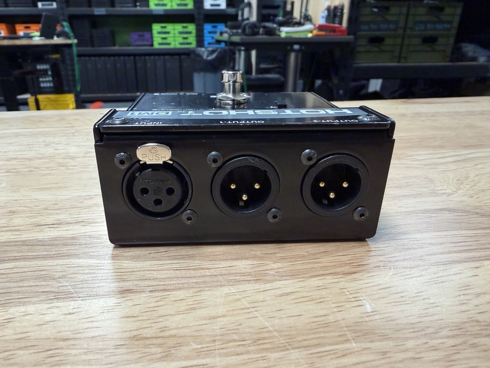 Used Radial Hot Shot DM1 Microphone Switcher