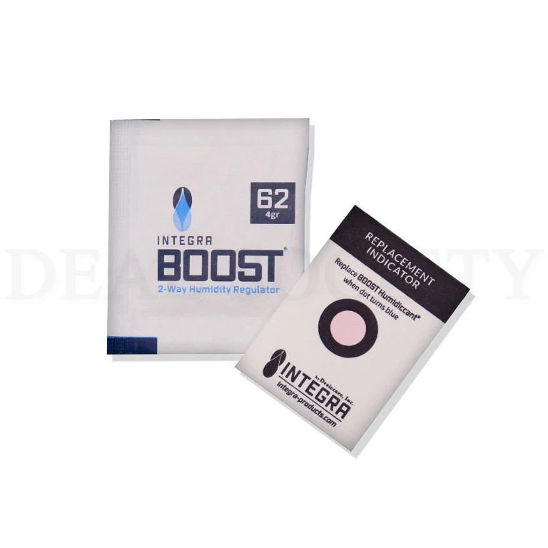 Integra Boost 2-Way Humidity Control 4 Gram - 62% RH - Choose 12, 24, or 48 Pack