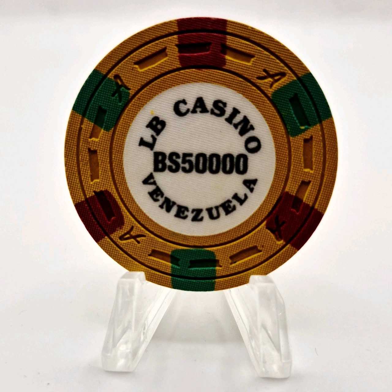 LB Casino Venezuela UFC 50000 Bolivar Soberano Casino Chip CG264659