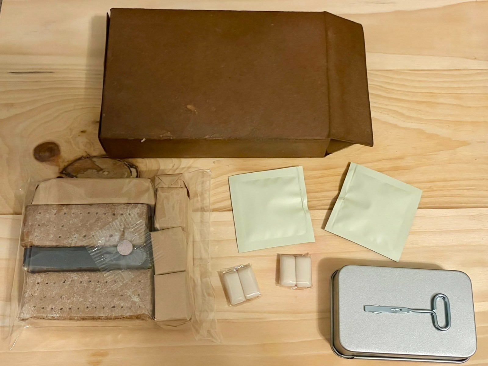 Fully Edible WWII Reproduction X Ration - Assault Lunch Meal for Invasion