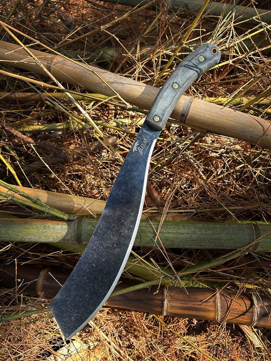 ESEE Knives Expat El Deguello Machete with Canvas Sheath